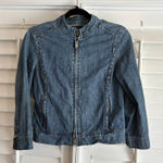 Tommy Hilfiger  Zip Front Denim Jacket Size Small‎ Photo 0