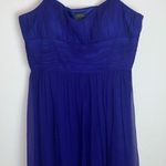 Tahari : Exude Elegance in this Deep Purple Silk Dress Photo 0