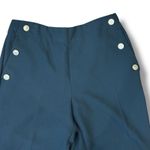 ZARA Size XL Black Gold Button Pull-On Sailor Wide Leg Pants Photo 1