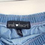 Derek Heart Blue Strapless Full Length Skinny Jumpsuit Size Small Photo 4