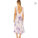Free People  Warm Hearts Midi Dress in Ivory Combo Photo 2