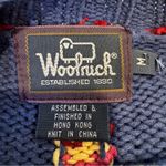 Woolrich Vintage Southwestern Rare Arctic Blue Sweater 80s 90s Cotton Photo 1