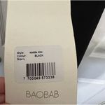 NWT Baobab Marea Mini Dress in Black Size L Photo 4