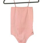 ZARA NWOT   Seamless Baby Ribbed Bodysuit Limitless Contour Collection XS Pink Photo 2