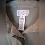 Jessica Simpson Linen Blend Shirt Photo 9