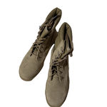 6 Wo's Military Hot weather steel Toe Combat boot, TAN Photo 15