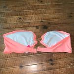 Victoria's Secret Victoria’s Secret M orange gold heart clasp strapless bikini top Photo 1