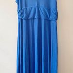 Vince Camuto  Royal Blue Maxi Dress Size 2X Long Summer Sleeveless Photo 1