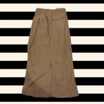 Jaded London Tan Cargo Drawstring Maxi Skirt -  Photo 1