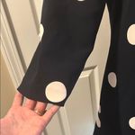 Kate Spade Navy Dress with Pink Polka Dots, Size 8 Photo 3