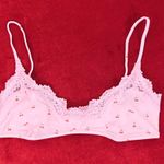 SKIMS fits everybody lace scoop bralette in cherry print size L Photo 0