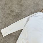 Athleta Women’s Denali Outdoor Pullover Top Sweatshirt Longsleeve in White L Photo 6