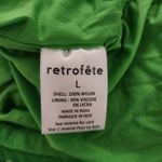 Retrofête Retrofete Astrid Sequin Dress in Kelly Green Size Large NWT Mini Sleeveless Photo 10