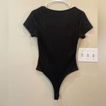 Cider  2 Piece Loungewear Wide‎ Leg Ribbed Pants Short Sleeve Bodysuit Photo 2