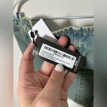 Pretty Little Thing  petite vintage bleach wash bandeau denim corset top Photo 1