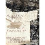 Mystree Anthropologie Boho Knit Western Grey/Navy Open Vest OS Fringe Festival Photo 4