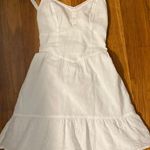 Hollister White Mini Dress Photo 0