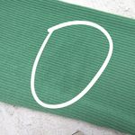 Topshop Green Ribbed One Long Sleeve Tank Crop Top Tee Women’s Size 4 Photo 8