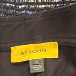 St. John  Black Straight-Leg stretch Pants Photo 2