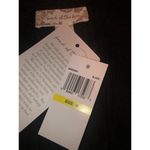 Band of Gypsies  NWT Hallie Black Crossover Long Sleeve Blouse Size M Photo 4