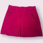 Kate Spade  Hot Pink Skirt with Gold Zipper Details Photo 0