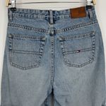 Tommy Hilfiger Vintage  Denim Shorts Size 8 Light Wash High Rise Cotton Casual Photo 5