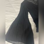 Bar III Black Bell Sleeve Blouse Photo 1