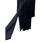Worth Vintage 90s Black Long Midi Velvet OpenFront Duster Jacket Size 6 Photo 5