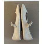 J.Crew Woven Mary Jane Flats in Natural Raffia, Size 6 Photo 3