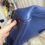 Kate Spade Women’s Blue Mulberry Street Pebbled Leather Bag Photo 7