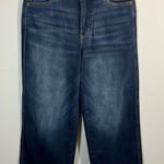Judy Blue  Wide Leg Crop Jeans Dark Wash 5/27 Women’s Photo 0