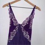 Fairy Babydoll Lace Princess Lingerie Front Open‎ Chemise Dress Purple Photo 6