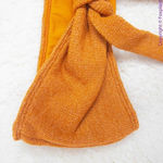 Free People NEW x In your arms knit bikini orange/gold, S Photo 2