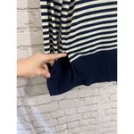 Gap striped cowl neck light weight sweater size medium Photo 2