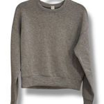 Spanx AirEssentials Crew XS Gray NEW Stretch Minimalist Cozy Sweatshirt Softwear Photo 0
