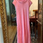 ZARA Pink Satin Maxi Dress Xs Photo 6