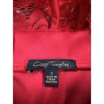 City Triangles Juniors Size 7 Red Body Con Sweetheart Neckline Strappy Dress Photo 11