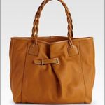 Chloé Chloe Large Amy Tote Carmel Leather Shoulder Bag Photo 4