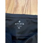 Athleta  Aura Sonar Capri Leggings Black sz XS Mesh Yoga Running Athletic Pants Photo 3