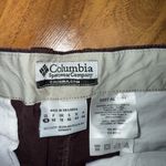 Columbia ‎ chocolate brown size 14 hiking, work pant 100% cotton outdoor Photo 4