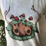 Stephanie Bayles Guild Of Calamity Forest Head Green Wash T Photo 2