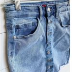 Guess Joanna’s MR Mini Skirt in Indigo Acid Skirt SZ S Photo 3