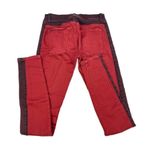 Current/Elliott Current Elliott - Side Panel Skinny Jeans in Red Photo 2