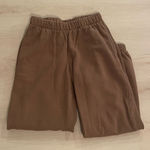 Brandy Melville  Brown Sweatpants Photo 0