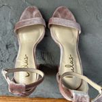 Sam Edelman Yaro Ankle Strap Sandal In Pink Velvet, Sz 7.5 Photo 5