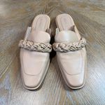 Kaanas  Poltava Square Toe Mules Clogs‎ Braided Nude Tan Size 10 Photo 1