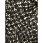 Vintage 90s Ya Ya Cropped Black White Tweed Jacket Blazer Small Preppy Old Money Photo 8