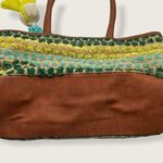 Steven by Steve Madden River Ombré Tassel Shoulder Bag Tote Green Blue Brown Yellow Photo 5
