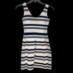 J.Crew Womens Dress Sz XS Striped Sleeveless Preppy Classic Modern Casual Photo 8