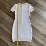 Michael Kors Bodycon Dress Blush Pink MK Logo Preppy XS Stretch Photo 6